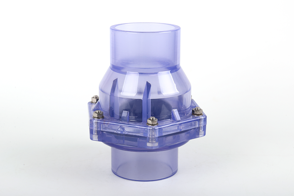 河源透明翻板式止回阀